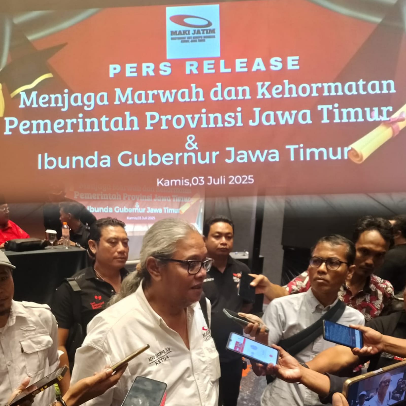 Jaga Nama Baik Bu Khofifah Gubernur Jawa Timur:Heru Satriyo Tanggapi Serangan Fitnah