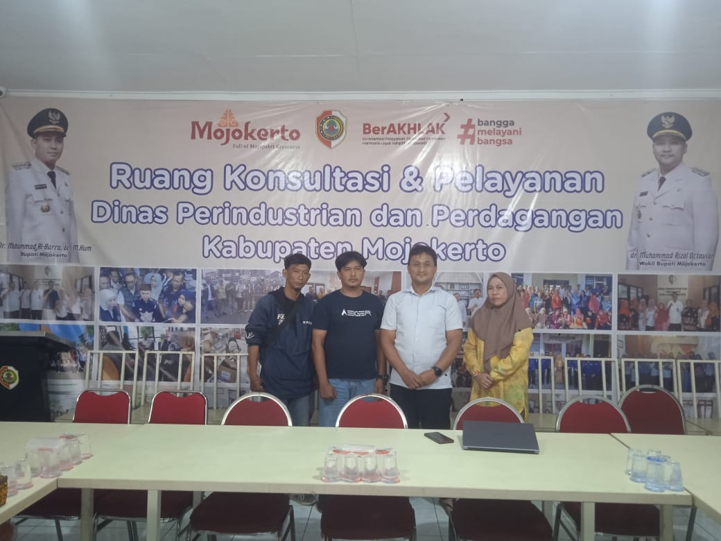 HMP Mojokerto Gandeng Disperindag untuk Perkuat Daya Saing UMKM di Daerah.