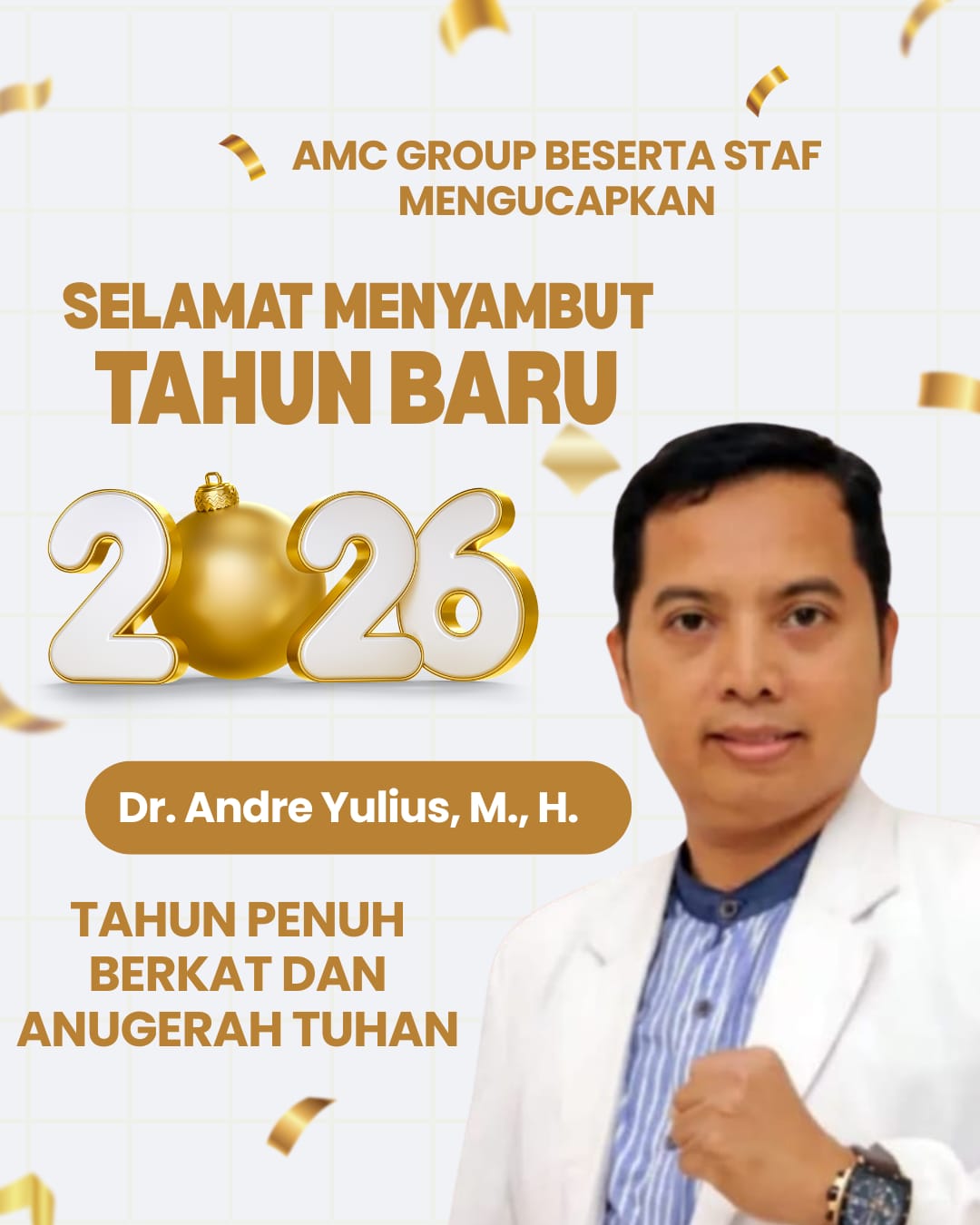 AMC Group Rayakan Pergantian Tahun dengan Pesan Syukur dan Harapan untuk 2026