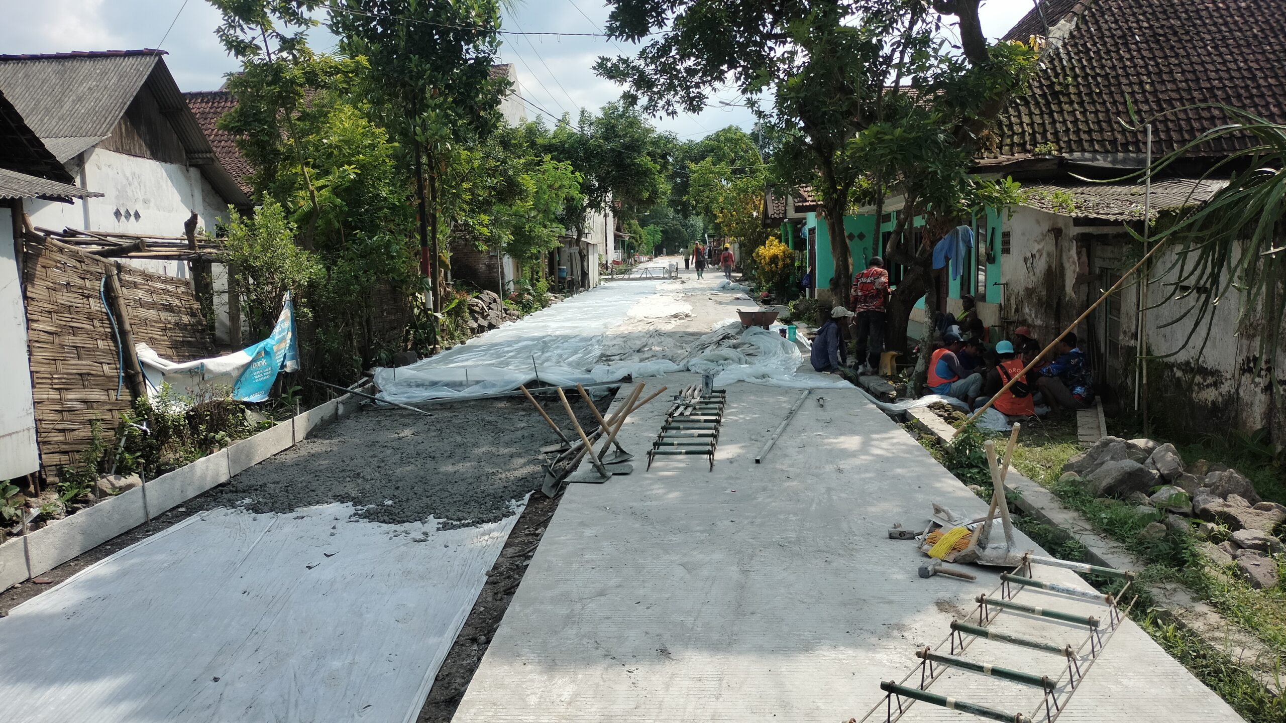 Proyek Pelebaran Jalan Pangi- Jembul Senilai Rp 2,18 Miliar Disambut Positif Warga.