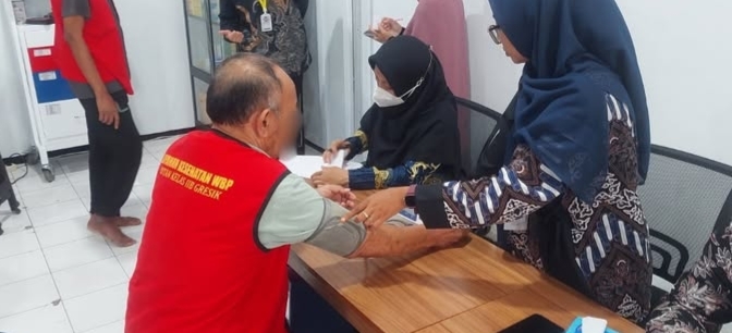 Rutan Gresik Tingkatkan Kesehatan Warga Binaan Lansia, Sosialisasi Hipertensi Jadi Langkah Preventif Penting