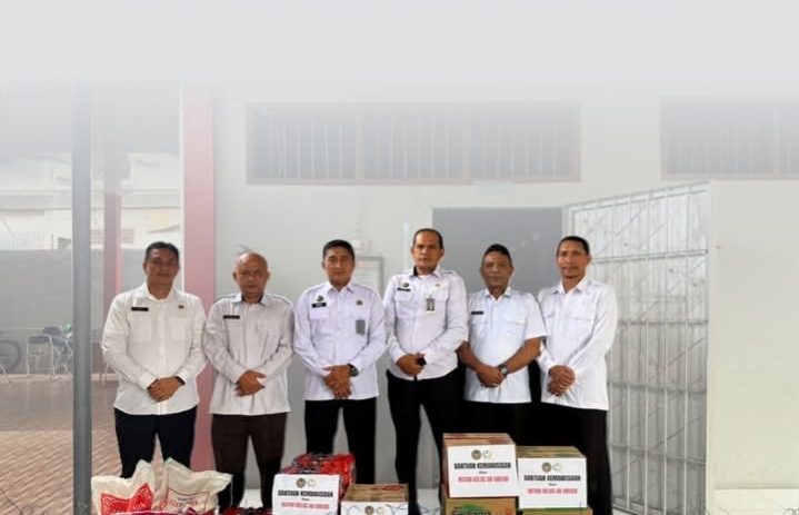 Solidaritas Insan Pemasyarakatan untuk Negeri, Rutan Kelas IIB Gresik Ulurkan Bantuan bagi UPT Terdampak Banjir Bandang