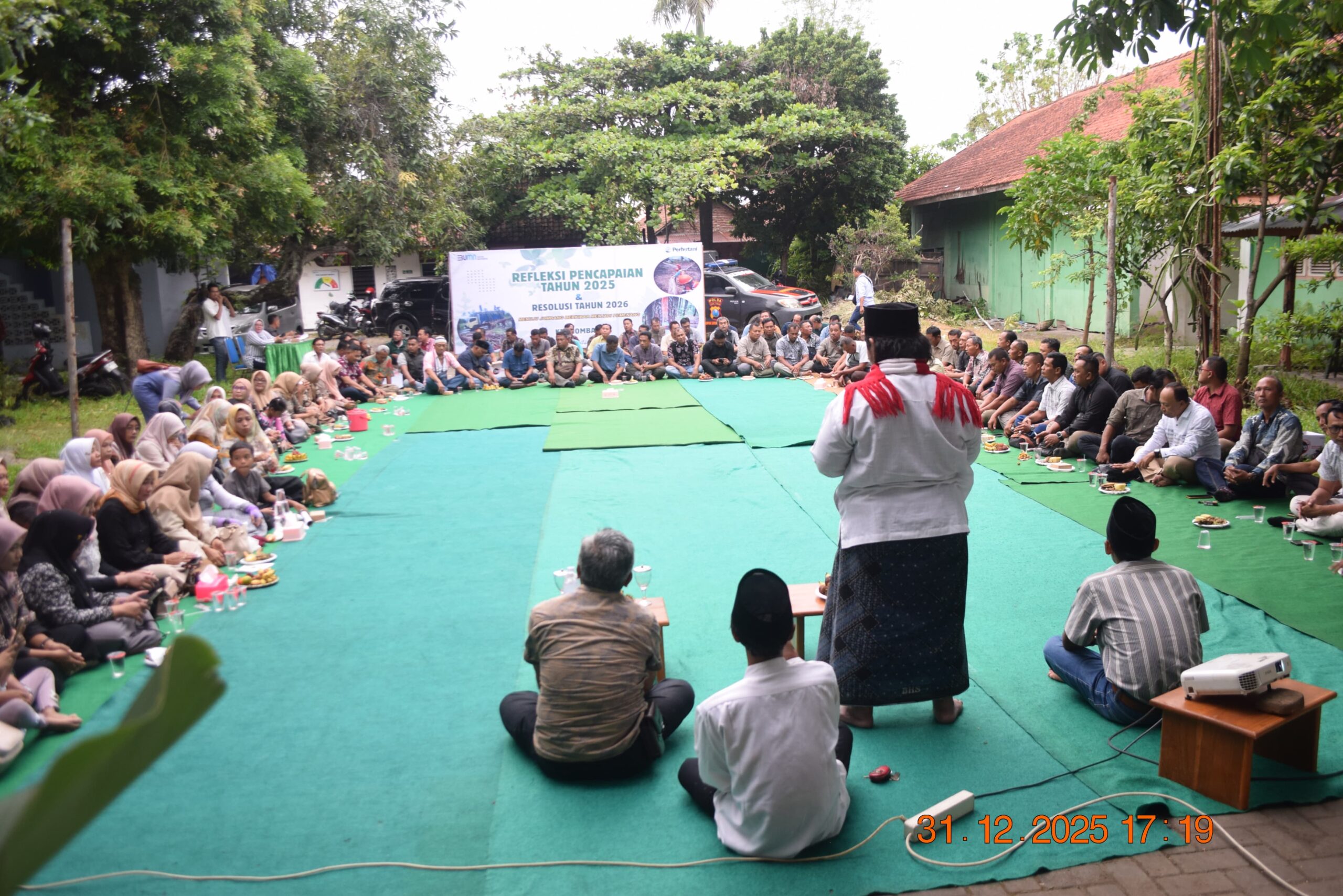 Perhutani KPH Jombang Malam Tahun Baru 2026, Gelar Doa Bersama Sebagai Refleksi Pencapaian 2025 Dan Resolusi 2026.