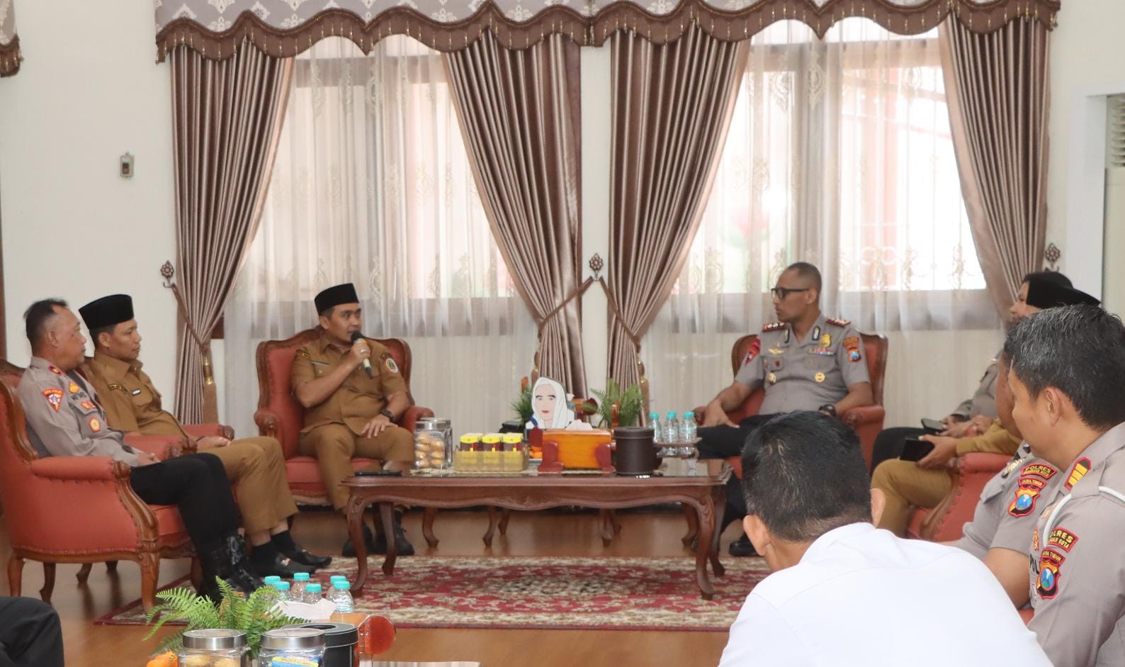 Kapolres Pasuruan Kota Kunjungi Wali Kota Adi Wibowo, Bangun Komunikasi Jaga Kamtibmas